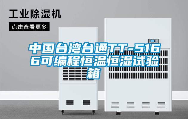 中國(guó)臺(tái)灣臺(tái)通TT-5166可編程恒溫恒濕試驗(yàn)箱
