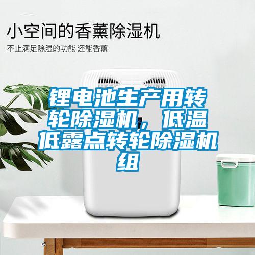 鋰電池生產(chǎn)用轉(zhuǎn)輪除濕機(jī)，低溫低露點轉(zhuǎn)輪除濕機(jī)組