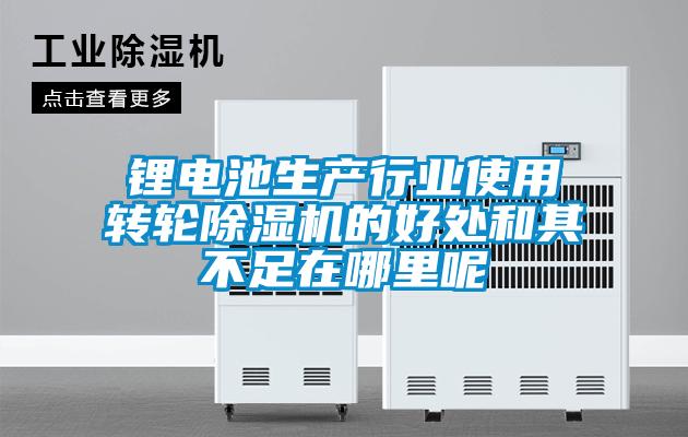 鋰電池生產(chǎn)行業(yè)使用轉(zhuǎn)輪除濕機(jī)的好處和其不足在哪里呢