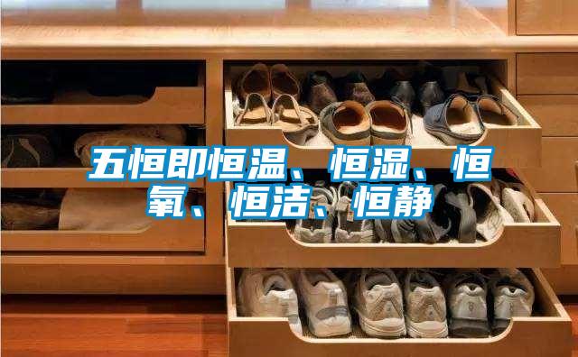 五恒即恒溫、恒濕、恒氧、恒潔、恒靜