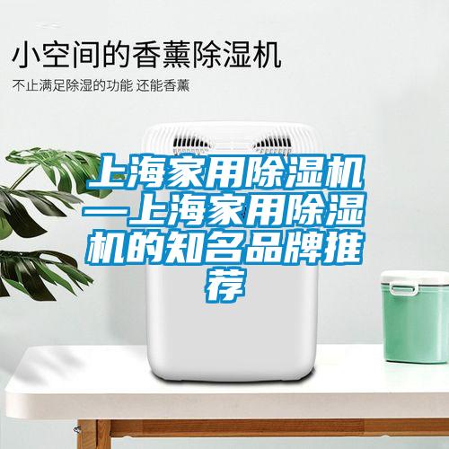 上海家用除濕機—上海家用除濕機的知名品牌推薦