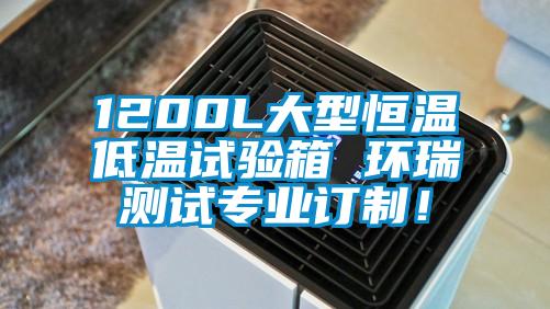 1200L大型恒溫低溫試驗箱 環(huán)瑞測試專業(yè)訂制！