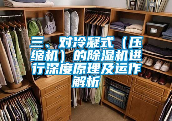 三、對冷凝式（壓縮機）的除濕機進行深度原理及運作解析