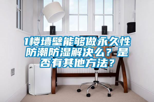 1樓墻壁能夠做永久性防潮防濕解決么？是否有其他方法？