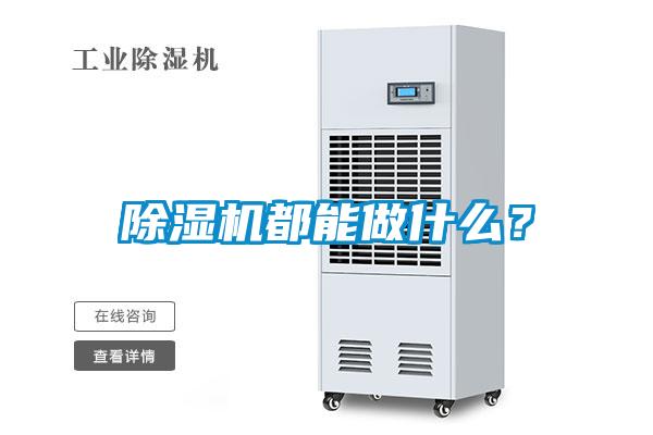 除濕機(jī)都能做什么？