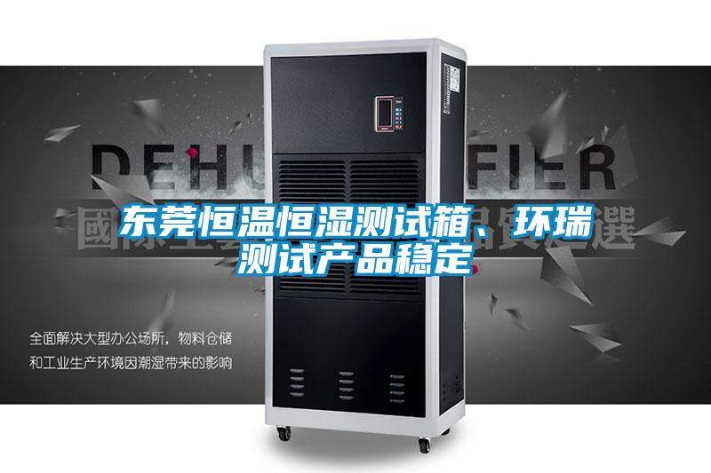 東莞恒溫恒濕測試箱、環(huán)瑞測試產(chǎn)品穩(wěn)定