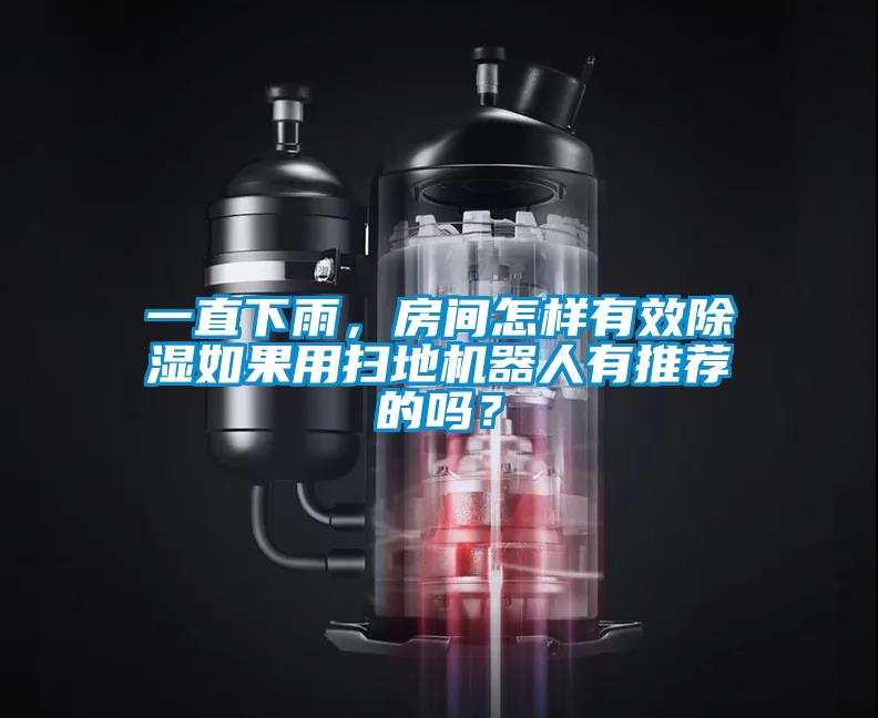一直下雨，房間怎樣有效除濕如果用掃地機器人有推薦的嗎？