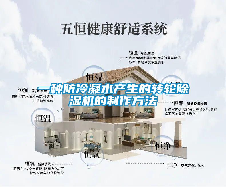 一種防冷凝水產(chǎn)生的轉(zhuǎn)輪除濕機的制作方法