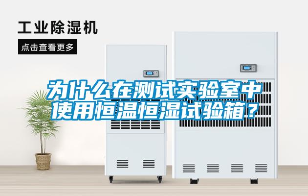 為什么在測(cè)試實(shí)驗(yàn)室中使用恒溫恒濕試驗(yàn)箱？