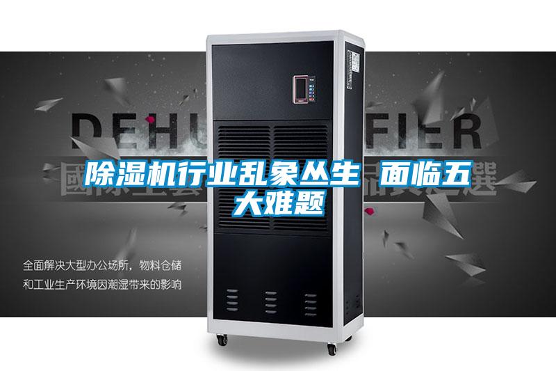 除濕機(jī)行業(yè)亂象叢生 面臨五大難題