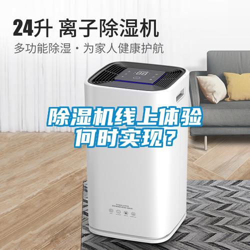 除濕機(jī)線上體驗(yàn)何時(shí)實(shí)現(xiàn)？