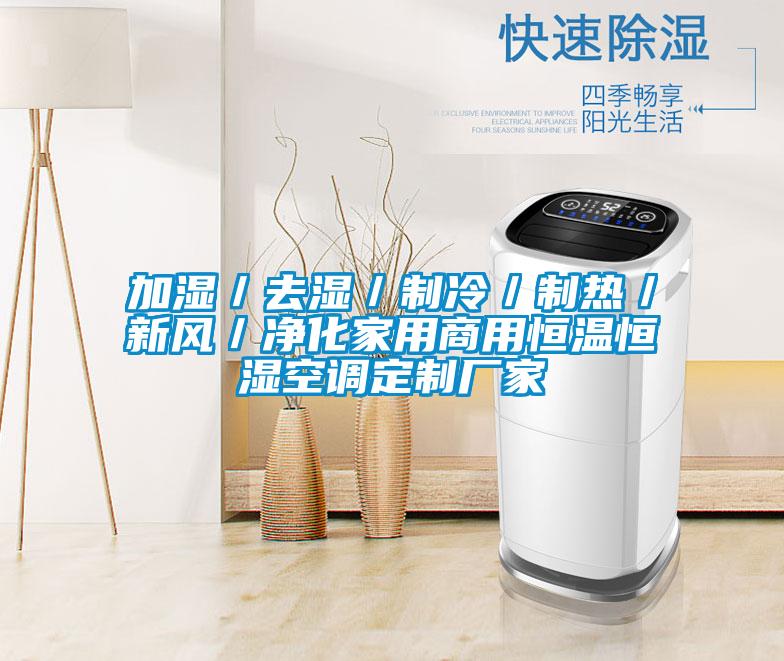 加濕／去濕／制冷／制熱／新風／凈化家用商用恒溫恒濕空調(diào)定制廠家