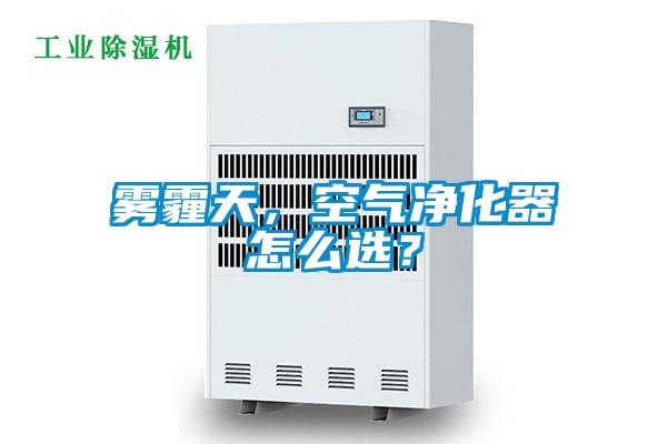 霧霾天，空氣凈化器怎么選？