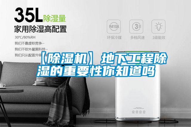 【除濕機(jī)】地下工程除濕的重要性你知道嗎