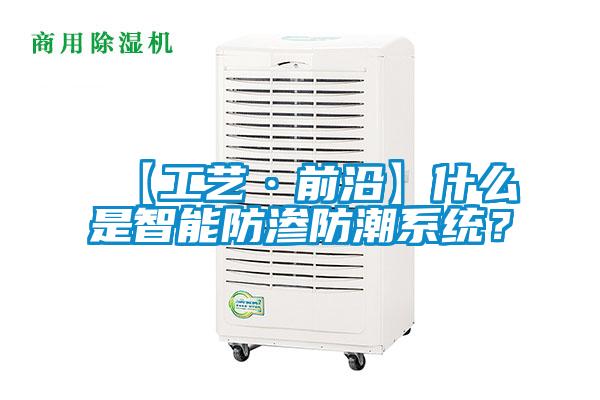 【工藝·前沿】什么是智能防滲防潮系統(tǒng)？