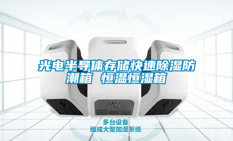 光電半導(dǎo)體存儲(chǔ)快速除濕防潮箱 恒溫恒濕箱