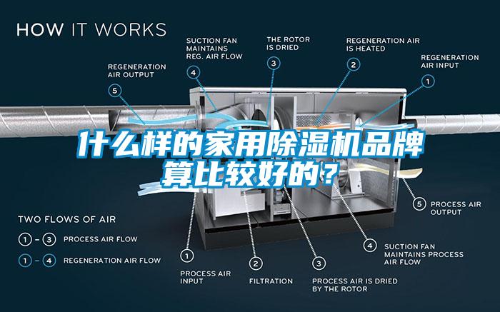什么樣的家用除濕機品牌算比較好的？