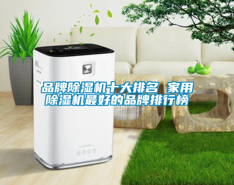 品牌除濕機(jī)十大排名 家用除濕機(jī)最好的品牌排行榜