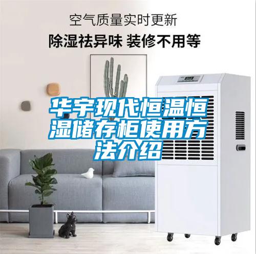 華宇現(xiàn)代恒溫恒濕儲存柜使用方法介紹