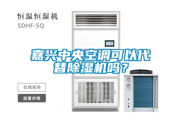 嘉興中央空調(diào)可以代替除濕機(jī)嗎？