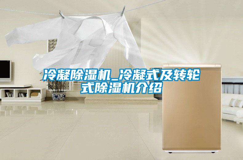 冷凝除濕機(jī)_冷凝式及轉(zhuǎn)輪式除濕機(jī)介紹