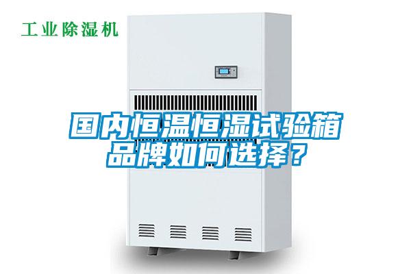 國(guó)內(nèi)恒溫恒濕試驗(yàn)箱品牌如何選擇？