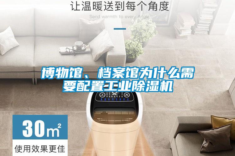 博物館、檔案館為什么需要配置工業(yè)除濕機