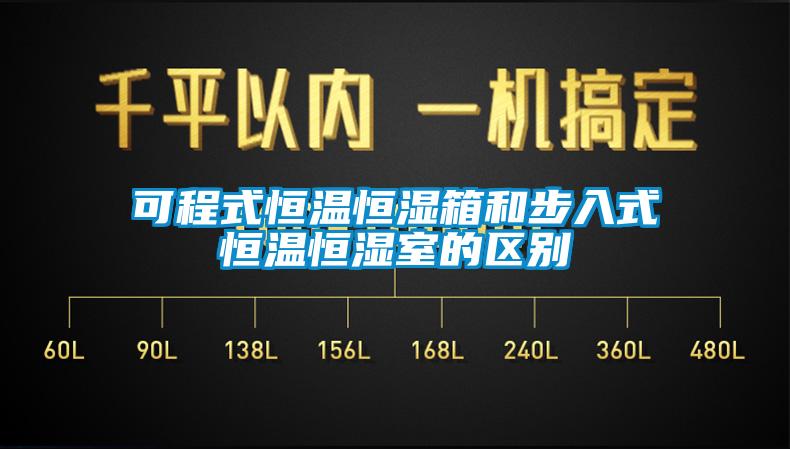 可程式恒溫恒濕箱和步入式恒溫恒濕室的區(qū)別