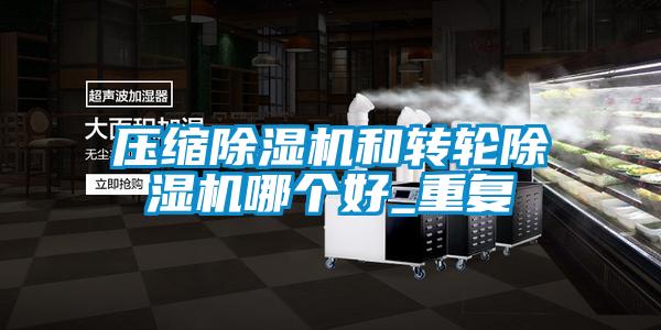 壓縮除濕機和轉(zhuǎn)輪除濕機哪個好_重復(fù)