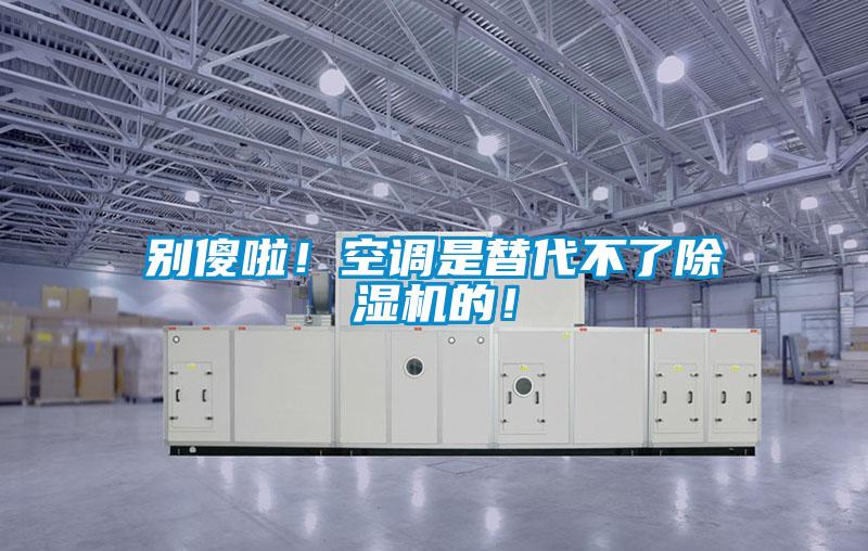 別傻啦！空調(diào)是替代不了除濕機(jī)的！