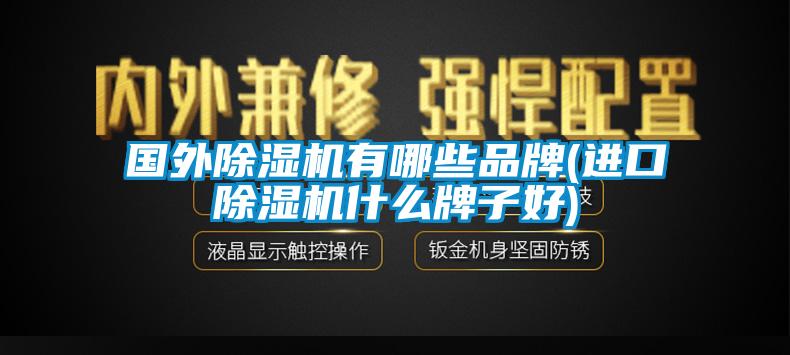 國外除濕機(jī)有哪些品牌(進(jìn)口除濕機(jī)什么牌子好)