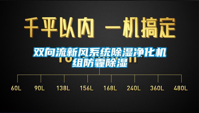 雙向流新風(fēng)系統(tǒng)除濕凈化機(jī)組防霾除濕