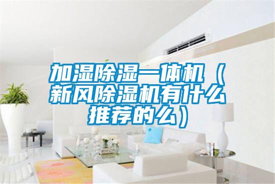 加濕除濕一體機（新風(fēng)除濕機有什么推薦的么）