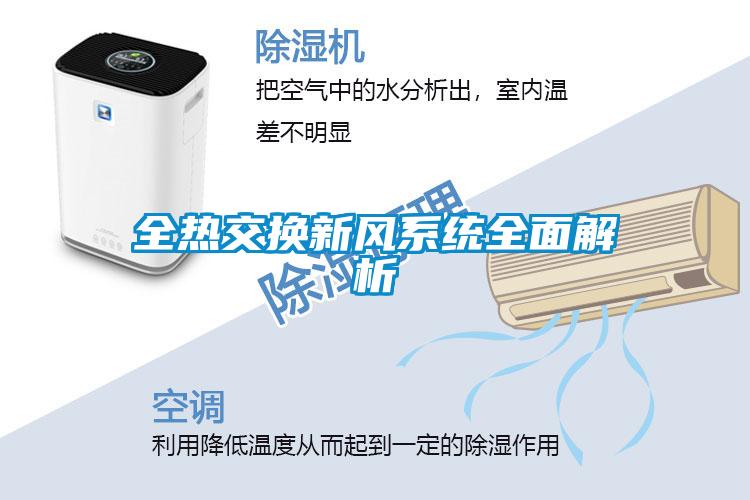 全熱交換新風(fēng)系統(tǒng)全面解析