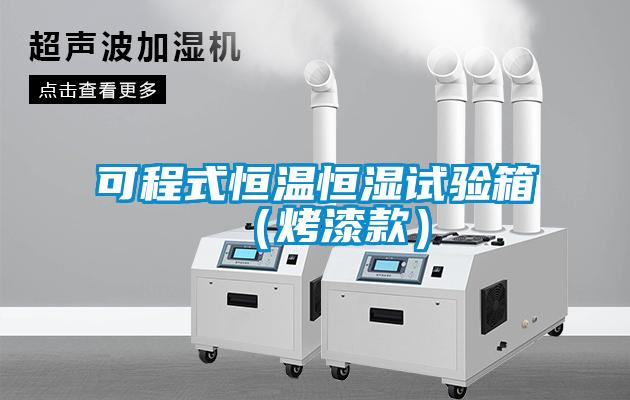 可程式恒溫恒濕試驗(yàn)箱（烤漆款）