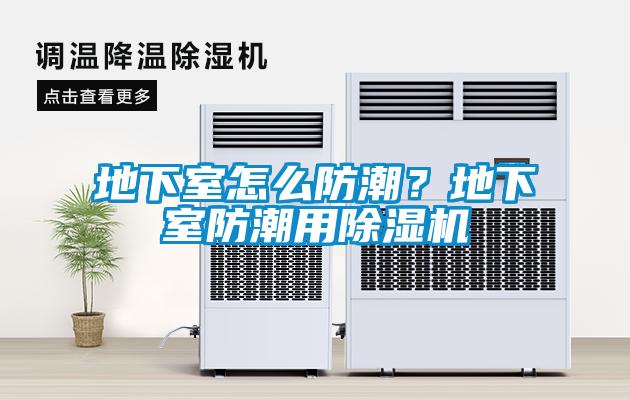 地下室怎么防潮？地下室防潮用除濕機
