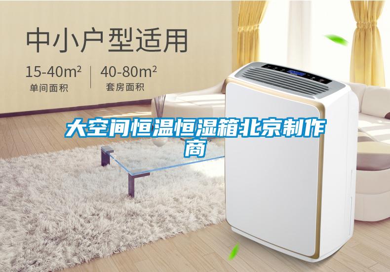 大空間恒溫恒濕箱北京制作商
