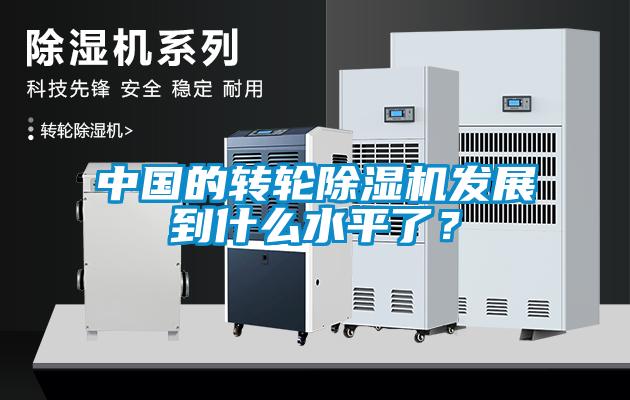 中國(guó)的轉(zhuǎn)輪除濕機(jī)發(fā)展到什么水平了？