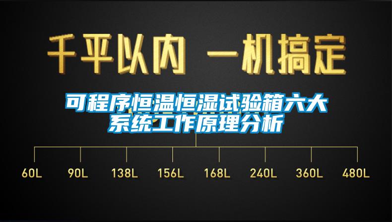 可程序恒溫恒濕試驗(yàn)箱六大系統(tǒng)工作原理分析