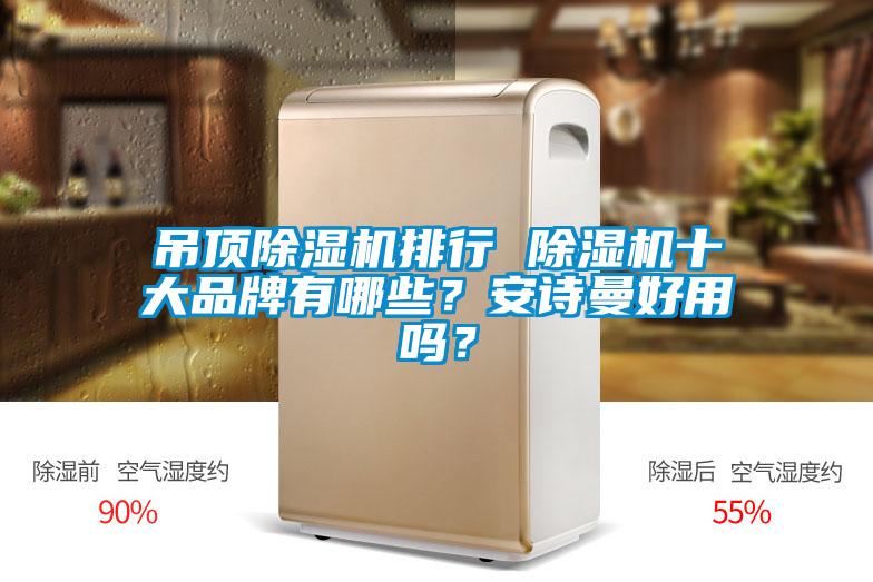 吊頂除濕機(jī)排行 除濕機(jī)十大品牌有哪些？安詩(shī)曼好用嗎？