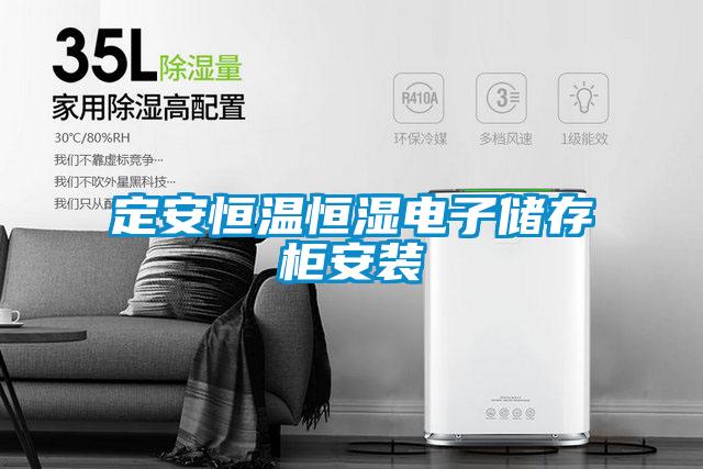 定安恒溫恒濕電子儲(chǔ)存柜安裝