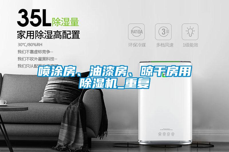 噴涂房、油漆房、晾干房用除濕機(jī)_重復(fù)