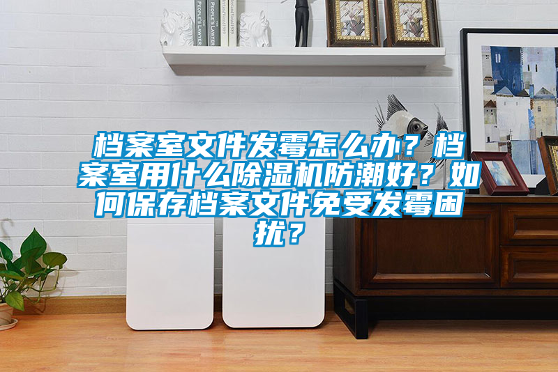 檔案室文件發(fā)霉怎么辦？檔案室用什么除濕機防潮好？如何保存檔案文件免受發(fā)霉困擾？