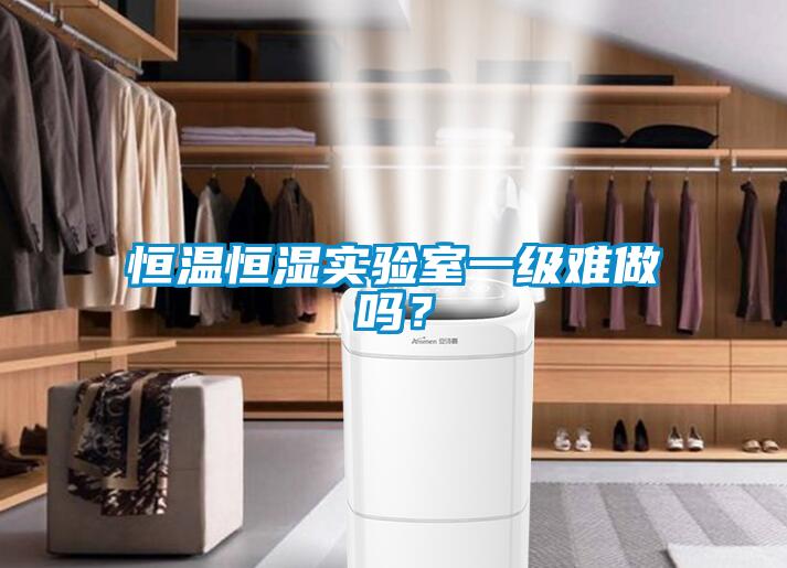 恒溫恒濕實(shí)驗(yàn)室一級難做嗎？