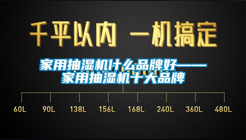 家用抽濕機(jī)什么品牌好——家用抽濕機(jī)十大品牌