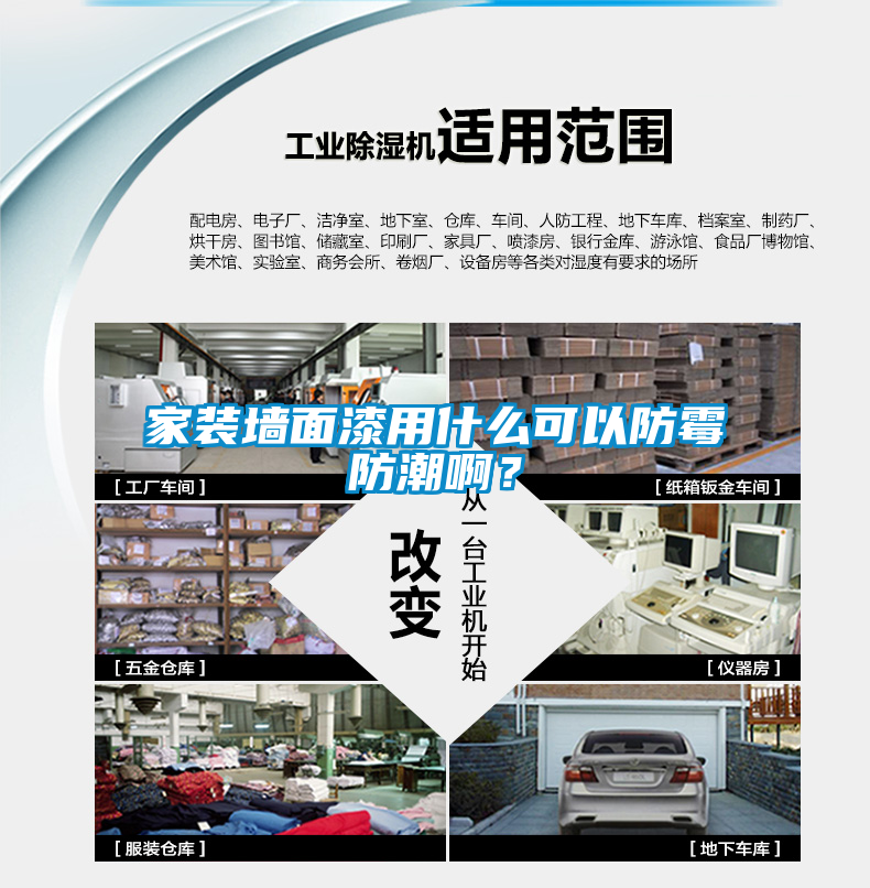 家裝墻面漆用什么可以防霉防潮啊？