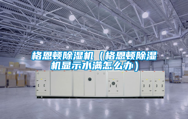 格恩頓除濕機(jī)（格恩頓除濕機(jī)顯示水滿怎么辦）