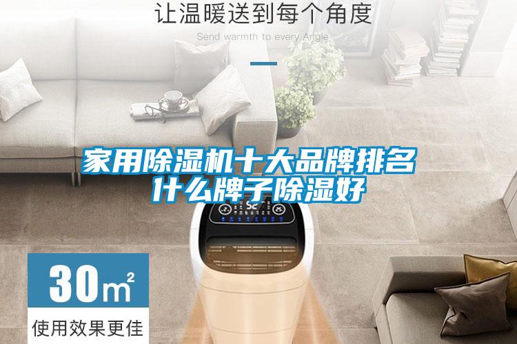 家用除濕機(jī)十大品牌排名 什么牌子除濕好