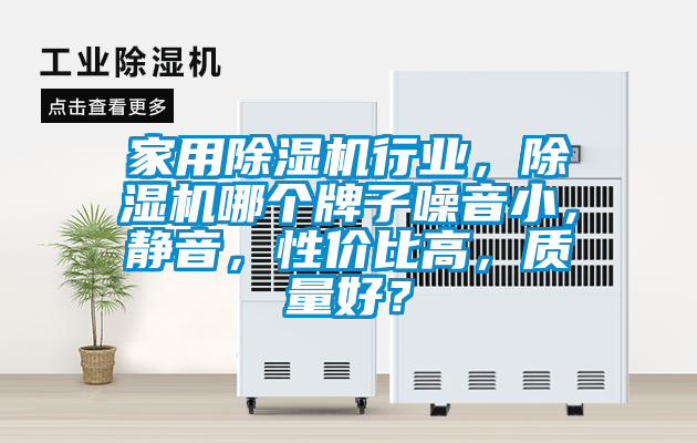 家用除濕機(jī)行業(yè)，除濕機(jī)哪個(gè)牌子噪音小，靜音，性價(jià)比高，質(zhì)量好？