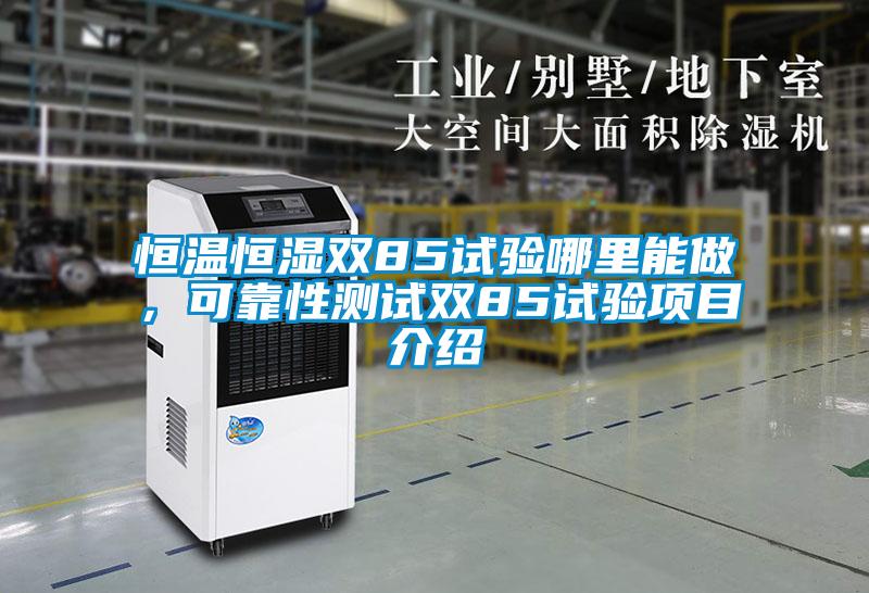 恒溫恒濕雙85試驗?zāi)睦锬茏觯煽啃詼y試雙85試驗項目介紹